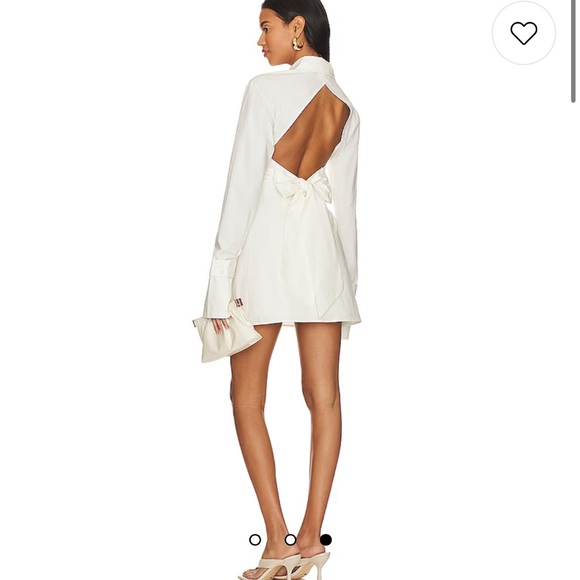 L'Academie
Evianna Shirt Dress in Cream - Picture 2 of 4